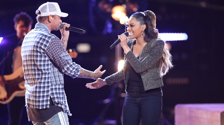 See Kane Brown, Spensha Baker Sing 'What Ifs' on 'The Voice'