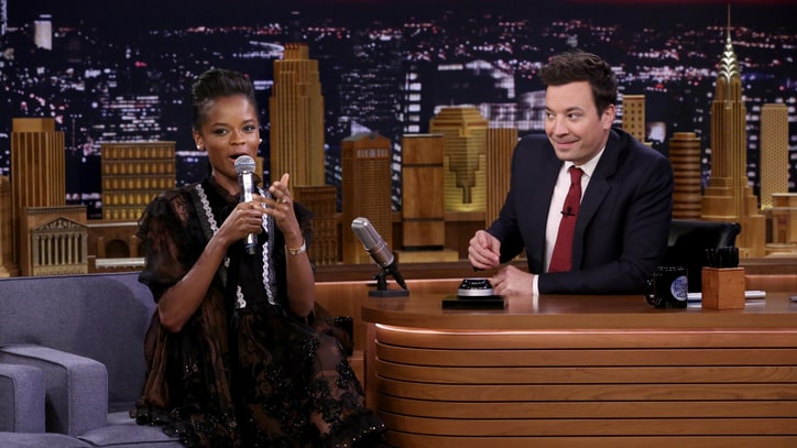 Watch 'Black Panther' Star Letitia Wright Freestyle on 'Fallon'