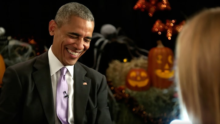 Barack Obama's Spooky Halloween Story: 'Donald Trump Could Be President'