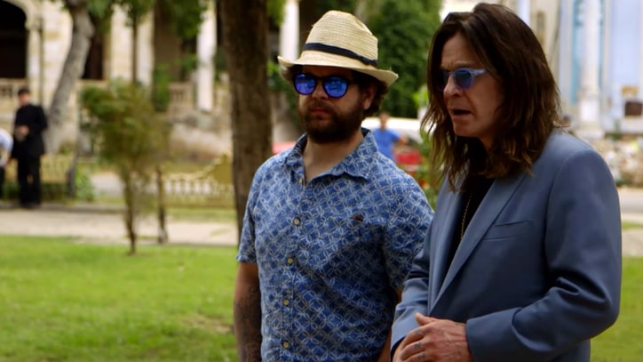 See Ozzy and Jack Osbourne Visit Cuba's John Lennon Statue