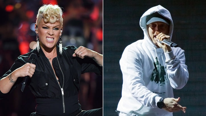 Hear Pink, Eminem Get 'Revenge' on Cheater on Bubbly New Song