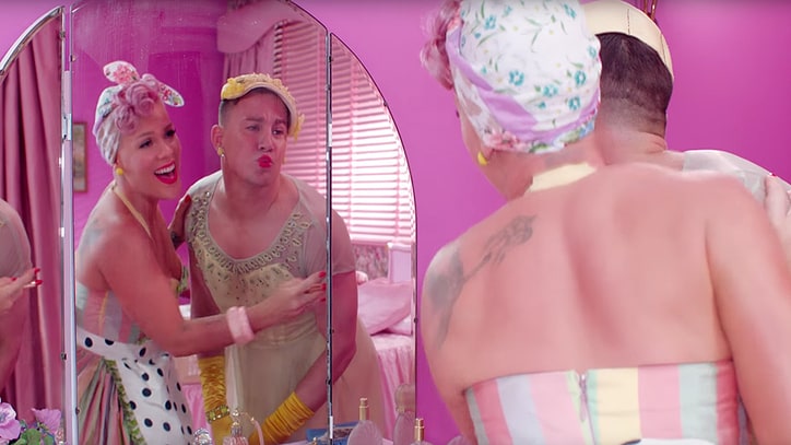 See Pink, Channing Tatum Dance Through Malaise in 'Beautiful Trauma' Video