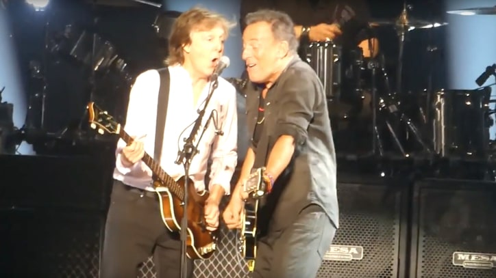 See Paul McCartney, Bruce Springsteen Play 'I Saw Her Standing There' at MSG