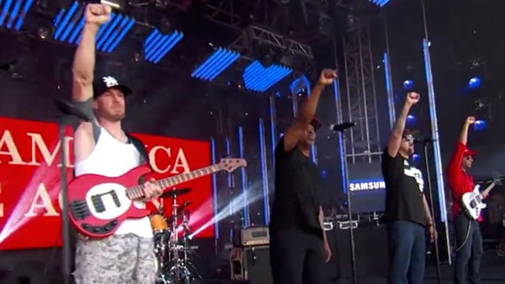 Watch Prophets of Rage Incite Mosh Pit on 'Kimmel'