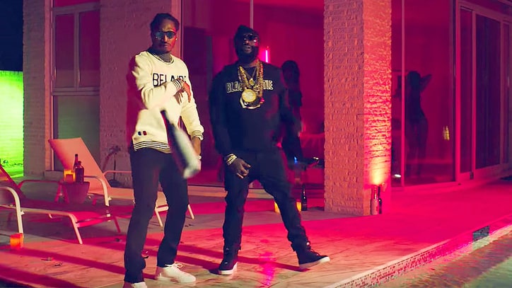 Watch Future, Rick Ross Pop Champagne in 'That's a Check' Video