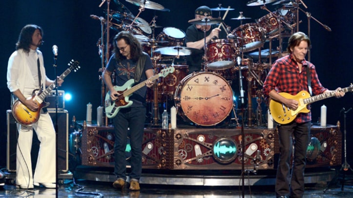 Rush, Public Enemy Get Emotional Backstage at Rock and Roll Hall of Fame Ceremony
