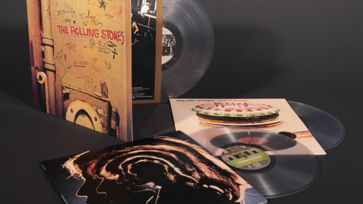 Rolling Stones to Reissue Three Albums on Clear Vinyl