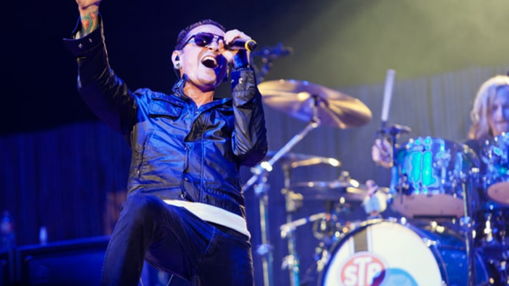 Chester Bennington Fronts Stone Temple Pilots at KROQ Weenie Roast