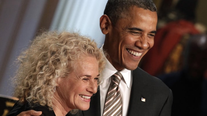 Carole King Honored With Gershwin Prize at White House Ceremony