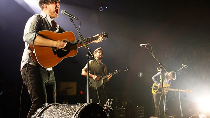 Mumford & Sons Come Alive Backstage in Brooklyn