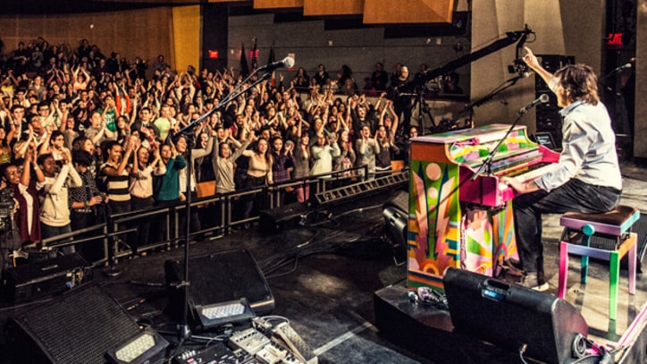 Paul McCartney Surprises Queens High School With Auditorium Rock Show