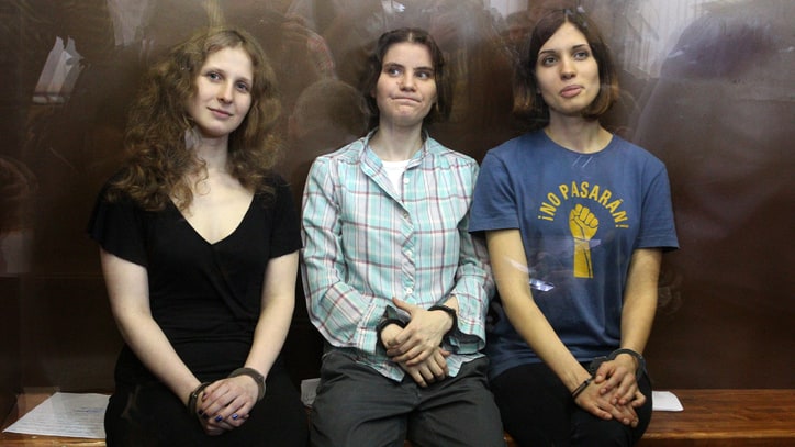 Pussy Riot Members Released From Prison, Slam Russian Government