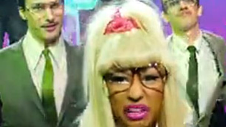 Nicki Minaj Reveals New Alter Ego on 'SNL' With Lonely Island and John Waters
