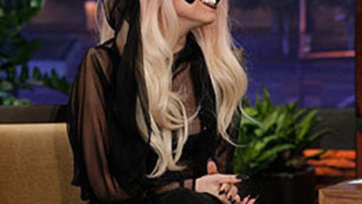 Lady Gaga Tells Jay Leno About Her Wardrobe Malfunctions on the 'Tonight Show'