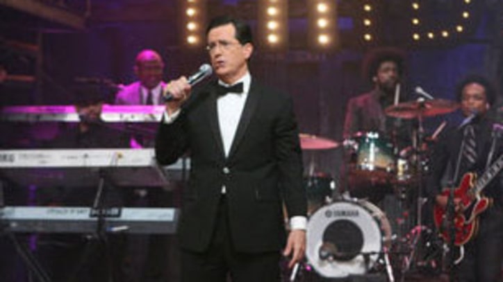 Stephen Colbert and Jimmy Fallon Perform Rebecca Black's 'Friday'