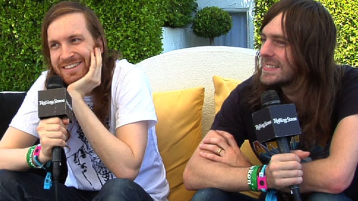Video: Ratatat Talk Up 'Aggressive' Guitar-Driven New LP Backstage at Coachella