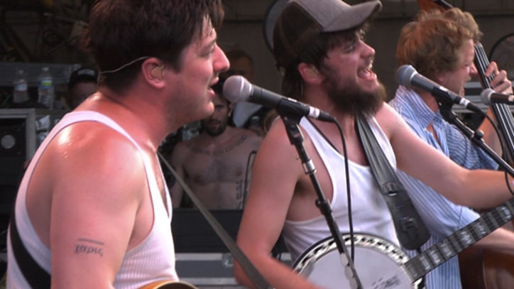 Mumford and Sons Preview New LP at Bonnaroo