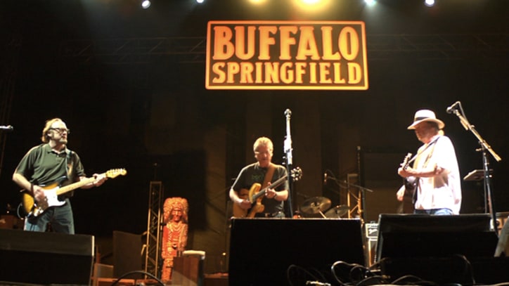 Buffalo Springfield Backstage at Bonnaroo