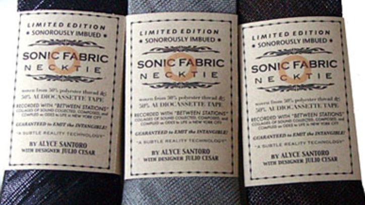 Top Toy: Custom Fabric Made From Playable Audiocassettes