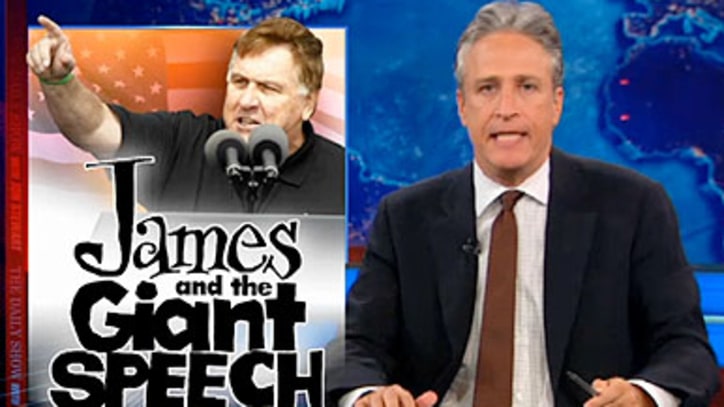 Jon Stewart on the Political Rally Weapon of the Future