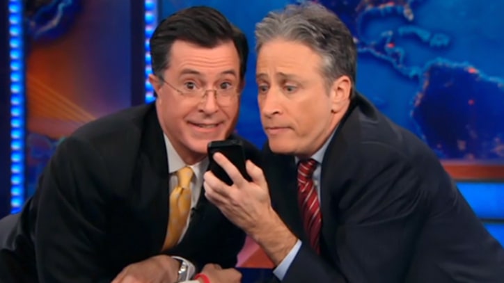 Watch Stewart and Colbert Skirt Campaign Finance Laws!