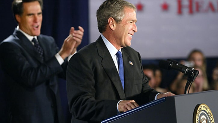 When George W. Bush Endorsed Mitt Romney