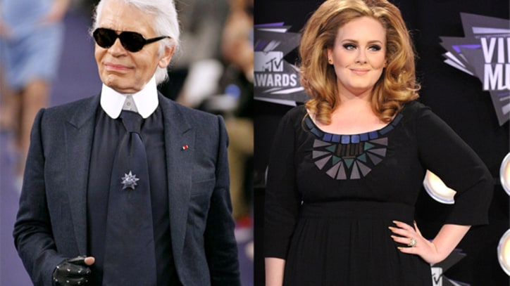 Karl Lagerfeld Calls Adele 'Fat', Sparks Controversy