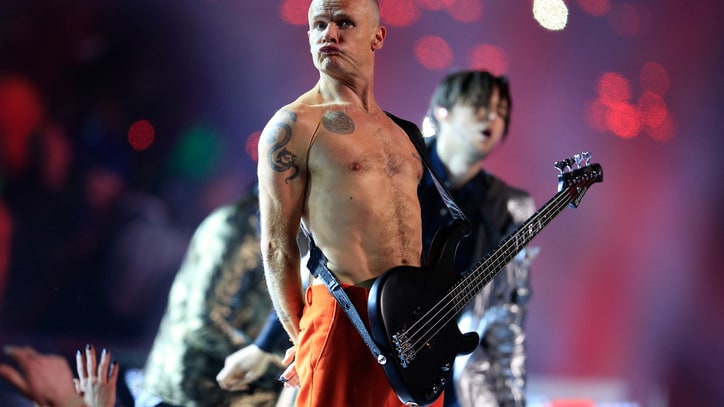Red Hot Chili Peppers' Flea Explains Band's 'Miming' at the Super Bowl