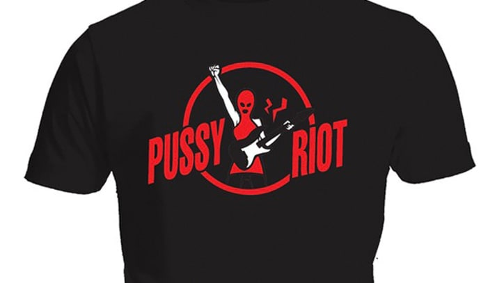 Bjork Selling Pussy Riot T-Shirts on Website