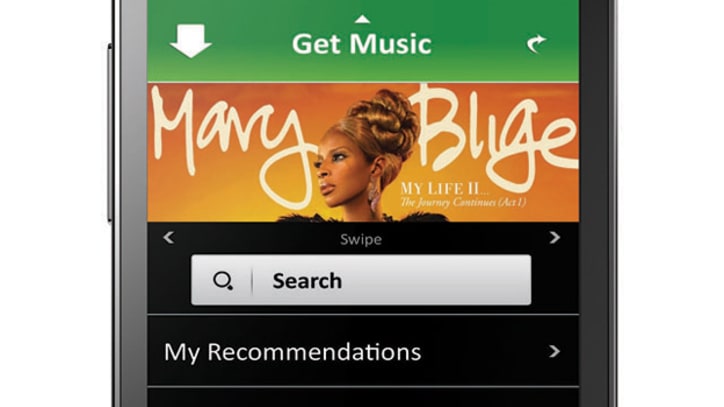 Cricket Includes Unlimited Music Downloads for Android Phone