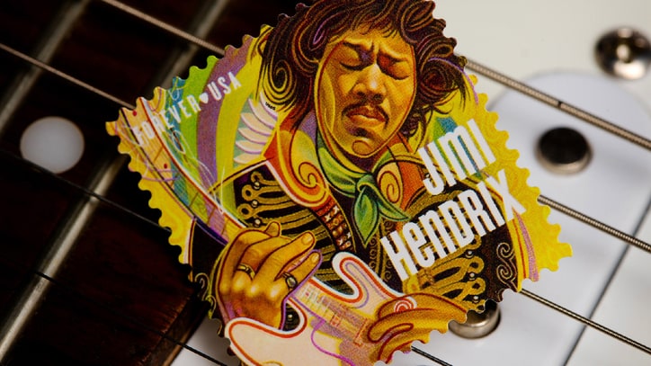 Going Postal: How Jimi Hendrix Got Stuck to a Postage Stamp