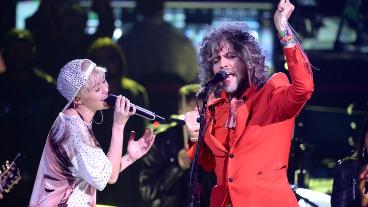 Miley Cyrus Hits the Studio With Flaming Lips to Record Beatles Cover