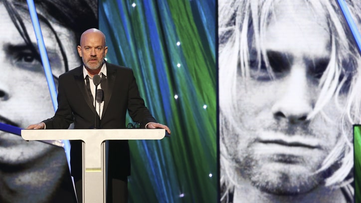 Michael Stipe Inducts Nirvana Into Rock and Roll Hall of Fame