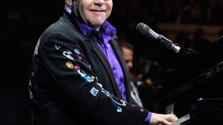 Elton John Performs With Surprise Guests Leon Russell and Gregg Allman at Madison Square Garden