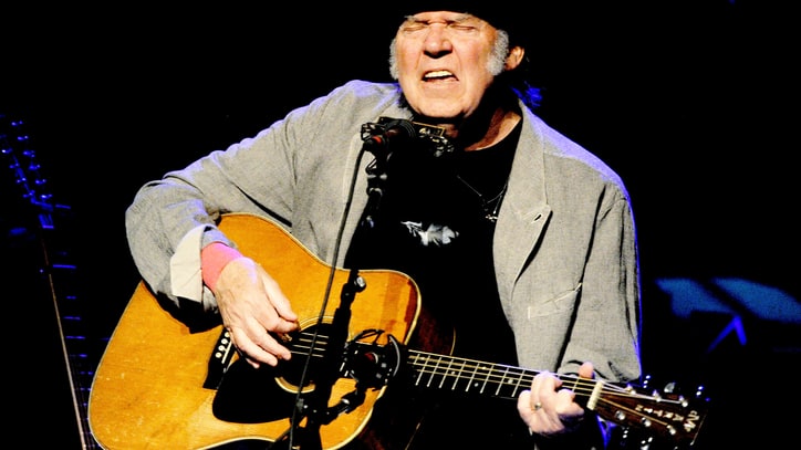 Neil Young's New Covers Album Available Right Now: Surprise!