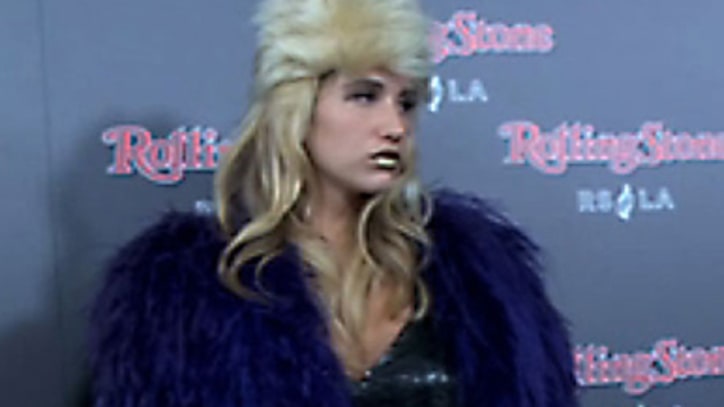 Ke$ha, Katy Perry at Rolling Stone AMA Party