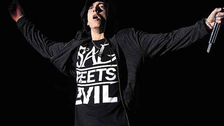Eminem Brings the hits at Bonnaroo