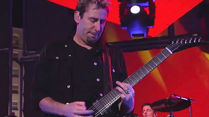 Nickelback 'Burn It to the Ground' on 'Kimmel'