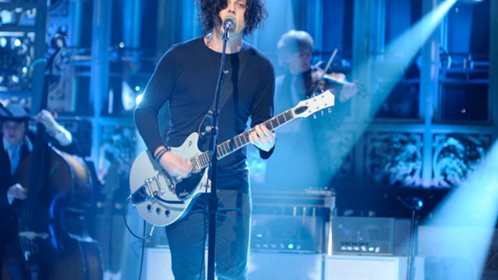 Jack White Performs 'Sixteen Saltines' on 'SNL'