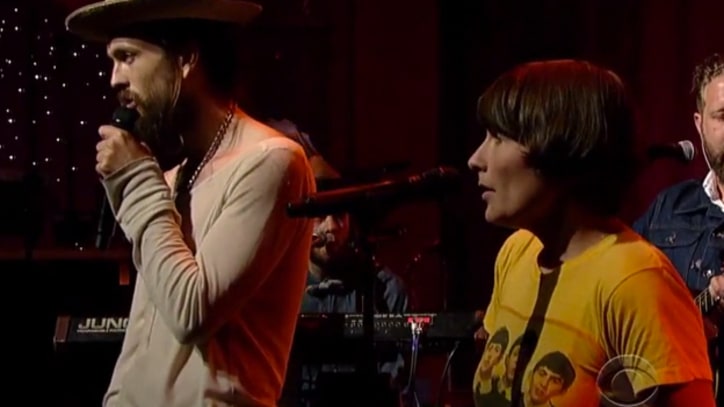 Edward Sharpe and the Magnetic Zeros Debut Song on 'Letterman'