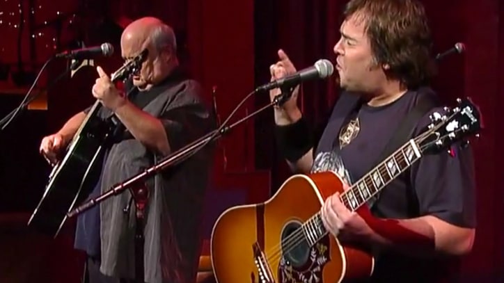 Tenacious D Play 'Roadie' on 'Letterman'