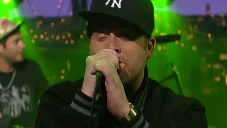 El-P Performs 'Stay Down' on 'Letterman'