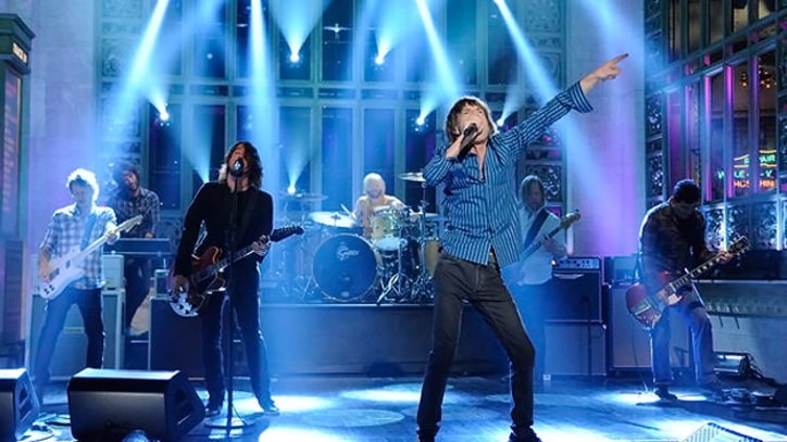Mick Jagger, Foo Fighters Perform at 'SNL' Cast Party
