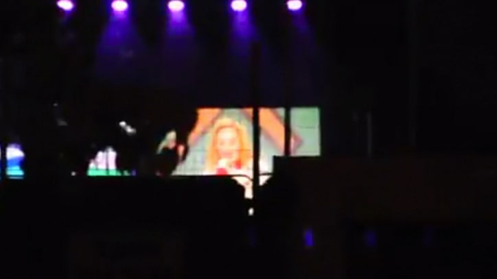 Madonna Sings 'Born This Way' at Rehearsal
