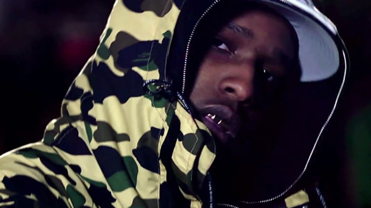 A$AP Rocky and ScHoolboy Q Rap Upside Down on