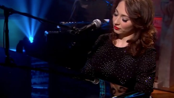 Regina Spektor Sings 'Small Town Moon' on 'Colbert'