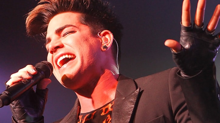 Adam Lambert Performs 'Bohemian Rhapsody' with Queen in Kiev