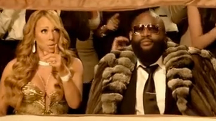 Mariah Carey Sits Ringside With Rick Ross in 'Triumphant'