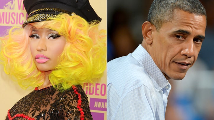 Obama Shrugs Off Nicki Minaj's Romney 'Endorsement' Rap