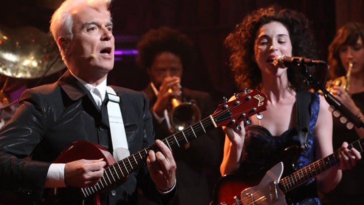 David Byrne, St. Vincent Make TV Debut on 'Fallon'